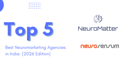 Top 5 Best Neuromarketing Agencies in India (2026 Edition)